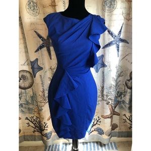Royal blue Calvin Klein dress